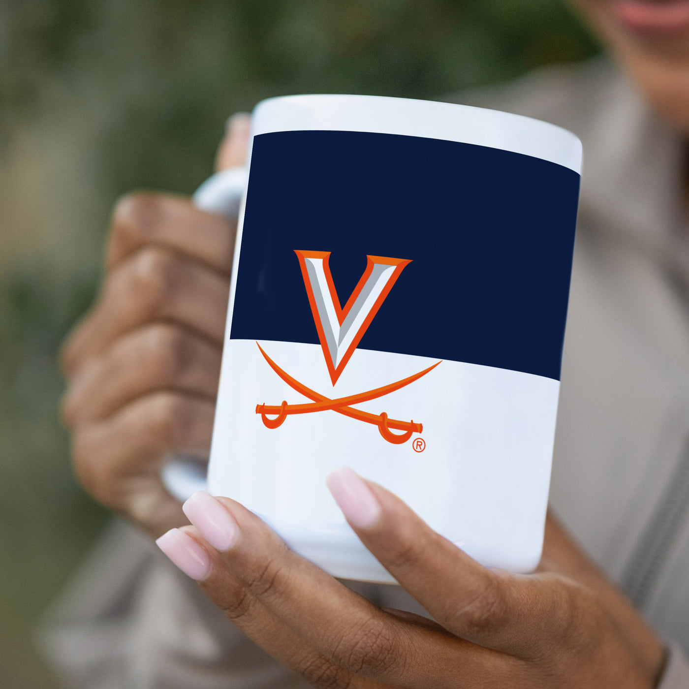 Virginia 15oz Colorblock Sublimated Mug