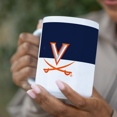 Virginia 15oz Colorblock Sublimated Mug