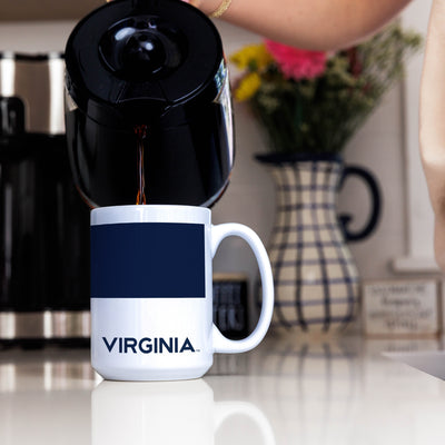 Virginia 15oz Colorblock Sublimated Mug