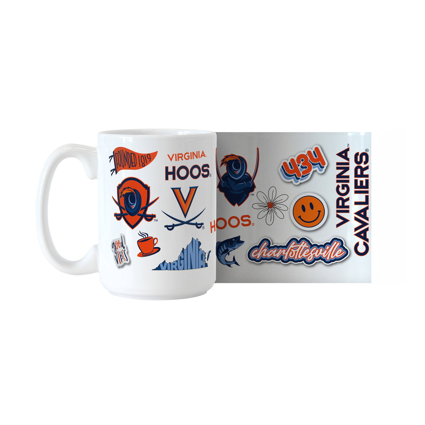 Virginia 15oz Native Sublimated Mug