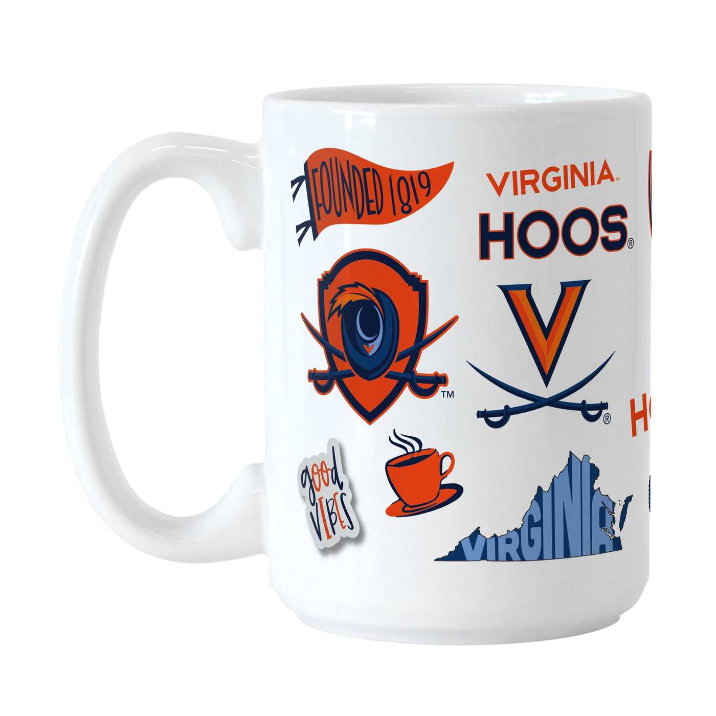 Virginia 15oz Native Sublimated Mug