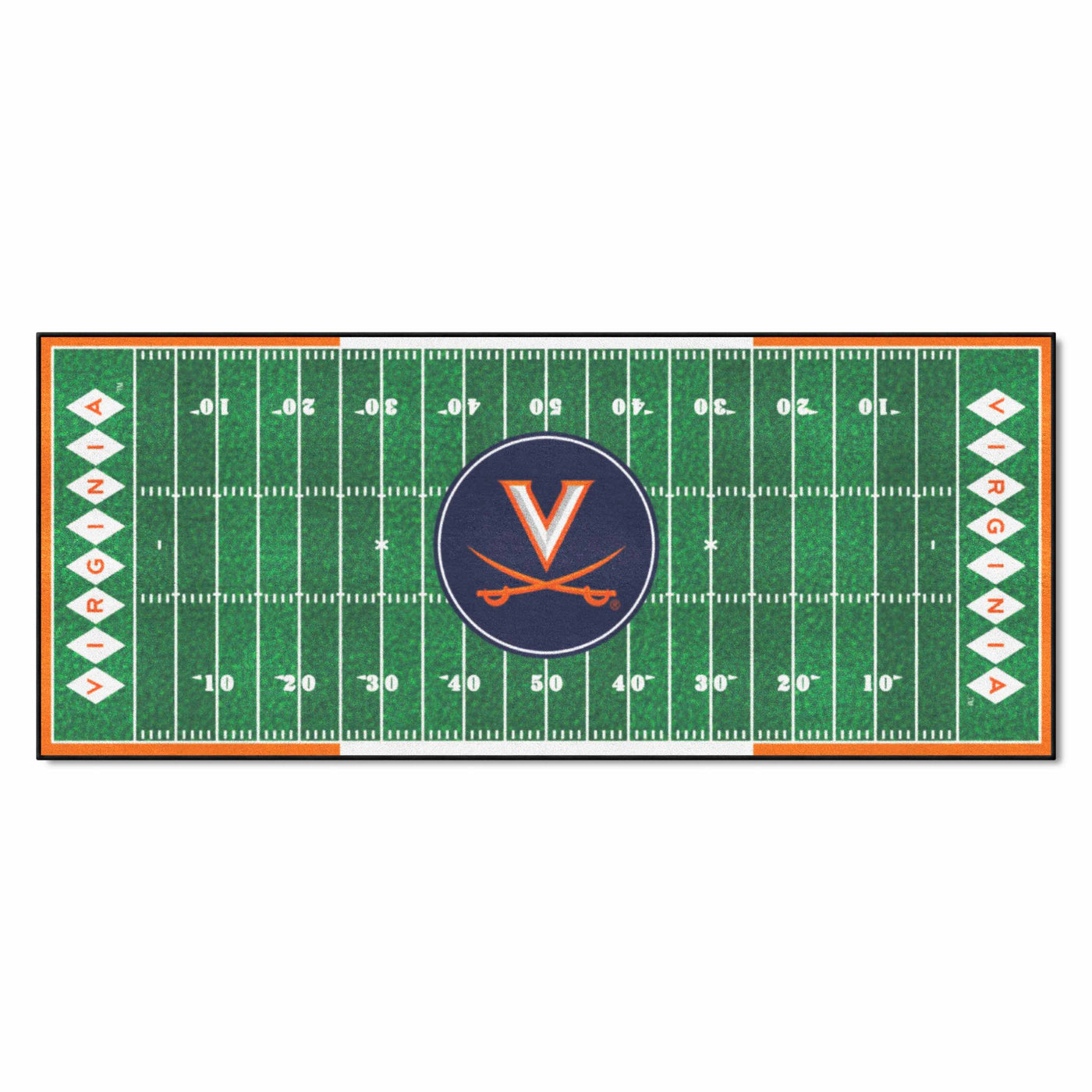 University of Virginia Football Field Runner
