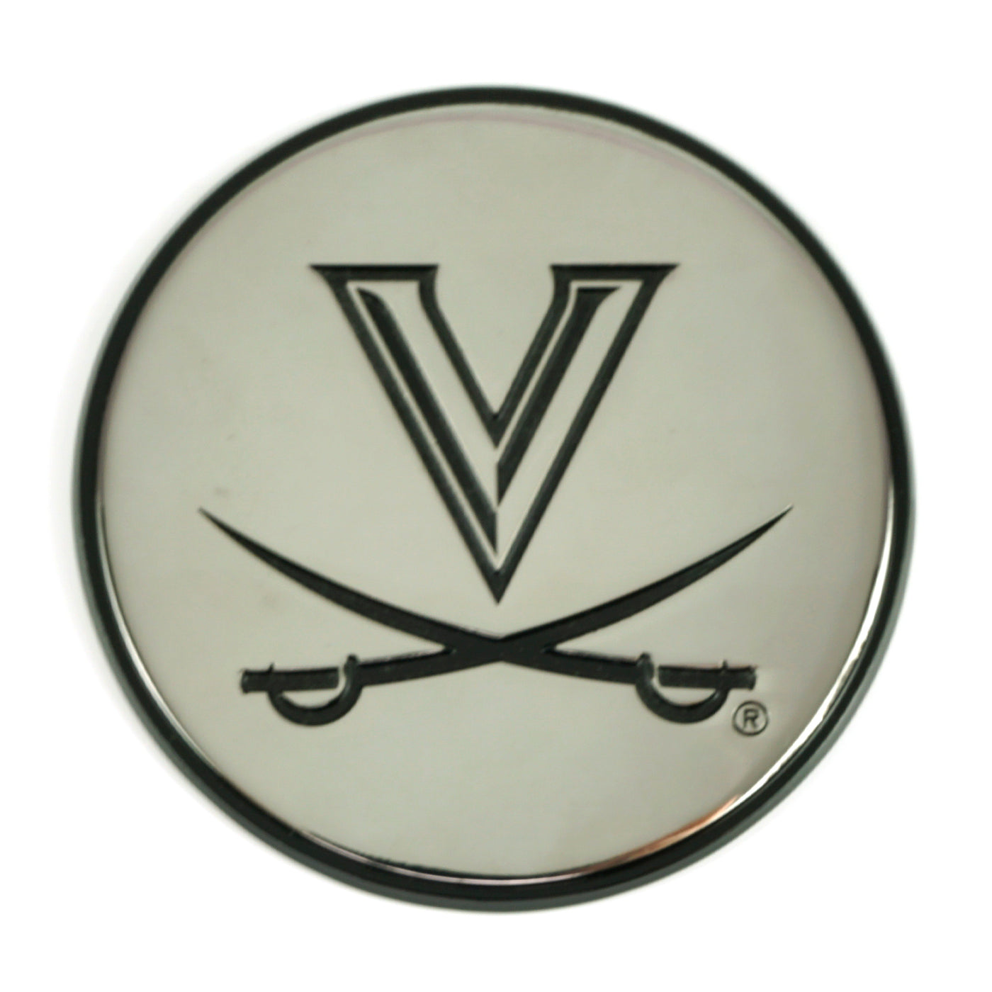 University of Virginia Chrome Emblem
