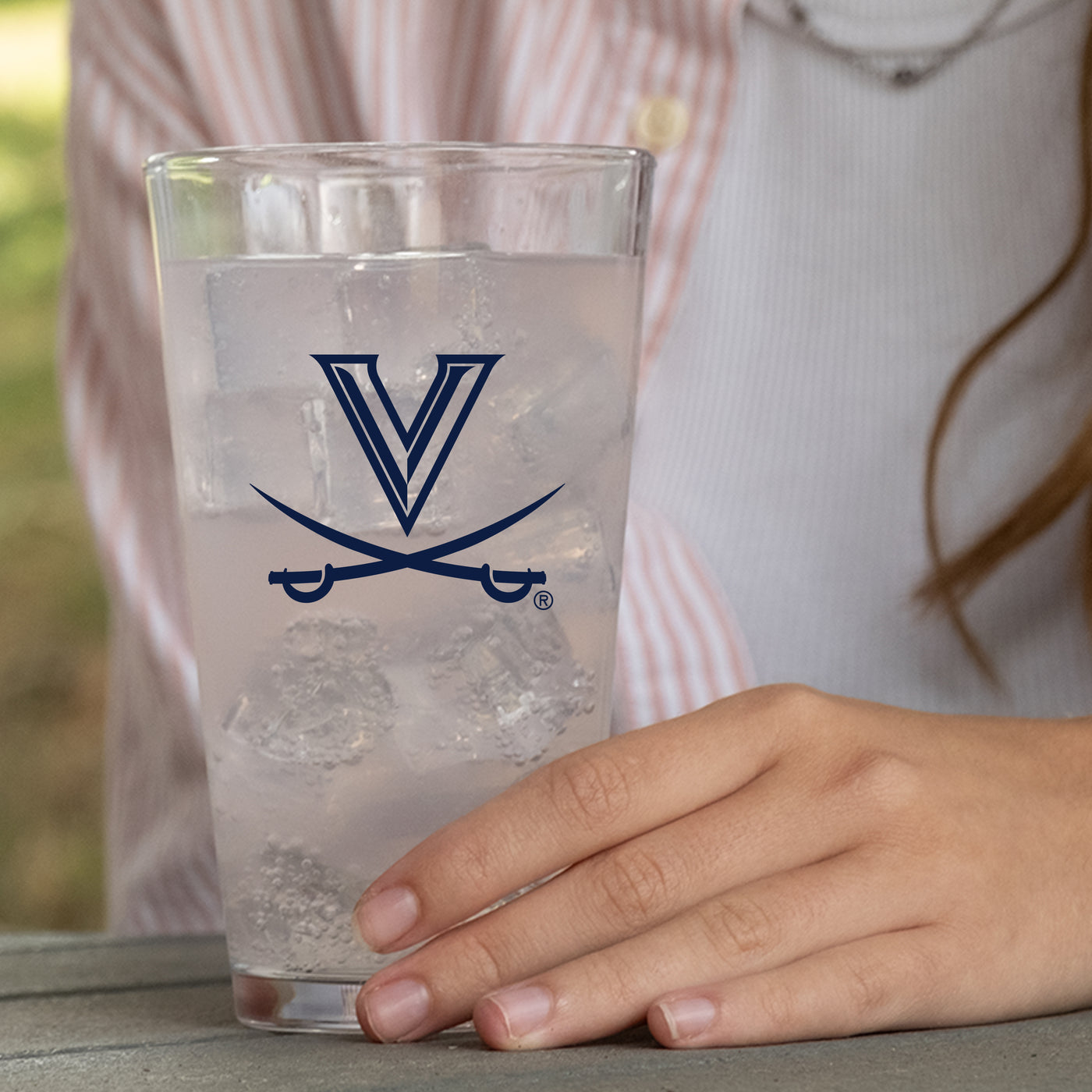 Virginia 16oz Gameday Pint Glass - Logo Brands