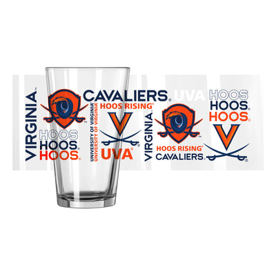 Virginia 16oz Spirit Pint Glass - Logo Brands