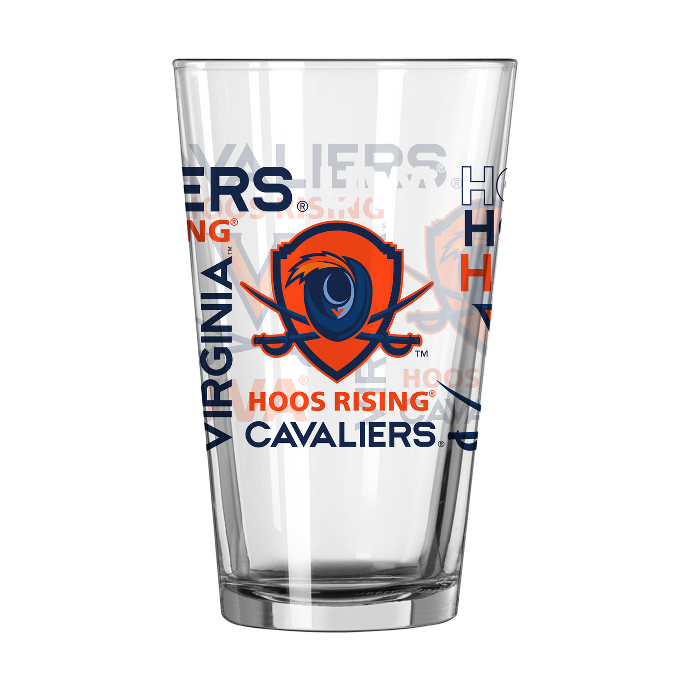 Virginia 16oz Spirit Pint Glass - Logo Brands