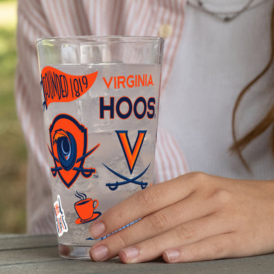 Virginia 16oz Native Pint Glass