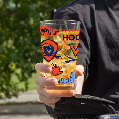Virginia 16oz Native Pint Glass