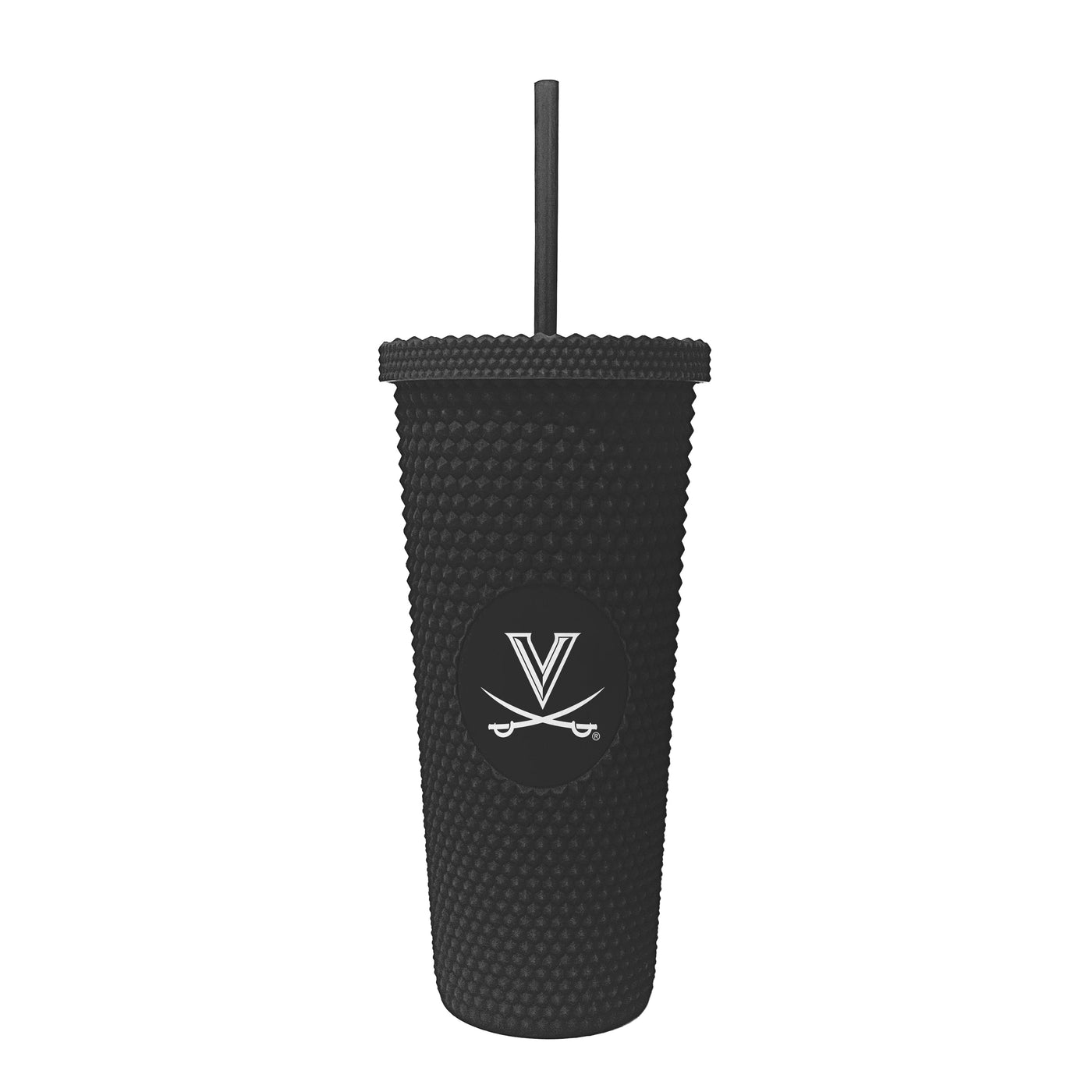 Virginia Black 24oz Studded Tumbler