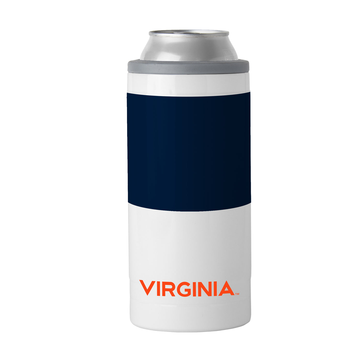 Virginia 12oz Colorblock Slim Can Coolie