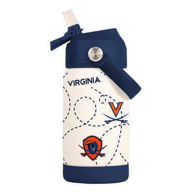 Virginia 12oz Mascot SS Kids Bottle