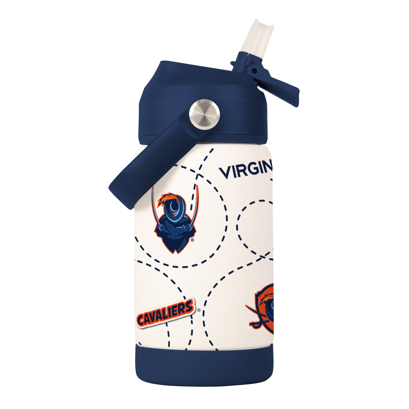 Virginia 12oz Mascot SS Kids Bottle