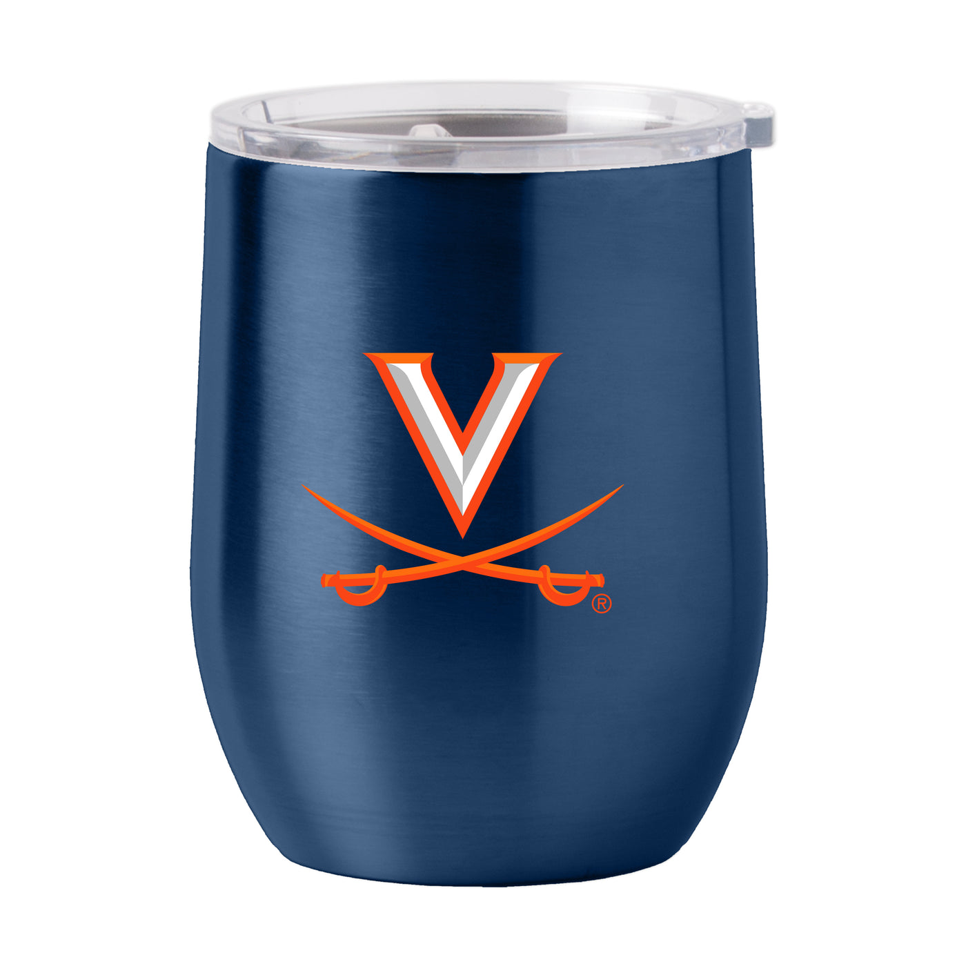 Virginia 16oz Gameday Stainless Curved Beverage