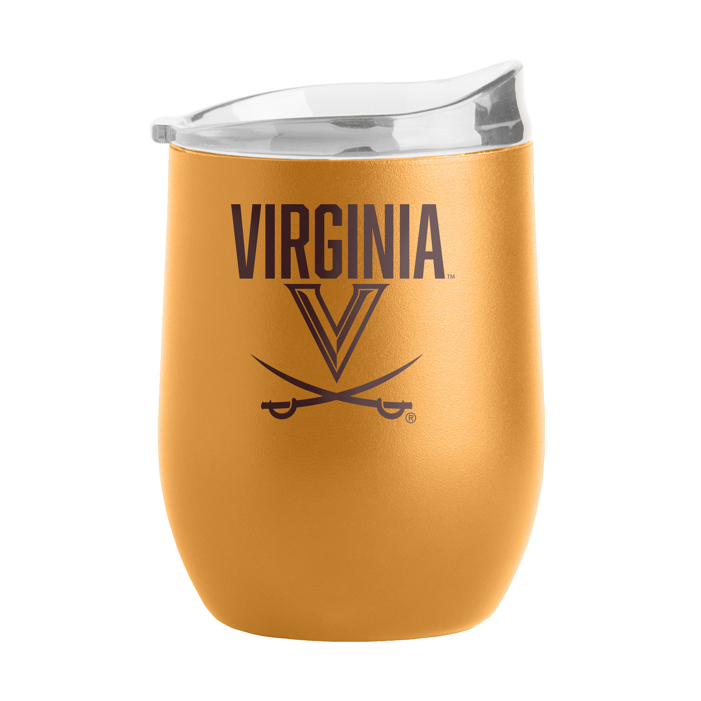 Virginia 16oz Huddle Powder Coat Curved Bev - Logo Brands