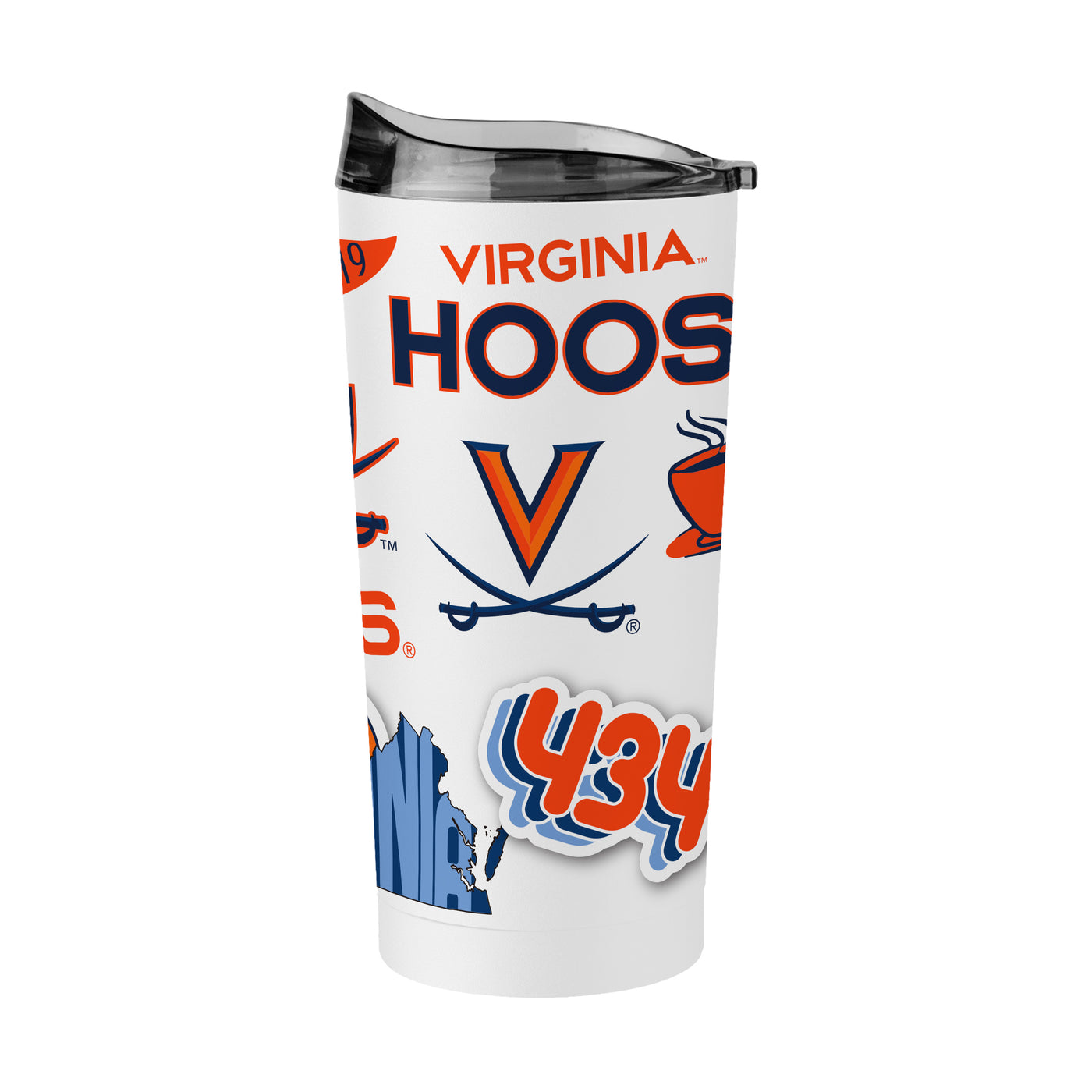 Virginia 20oz Native Powder Coat Tumbler