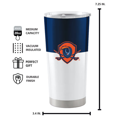 Virginia Colorblock 20oz Stainless Tumbler