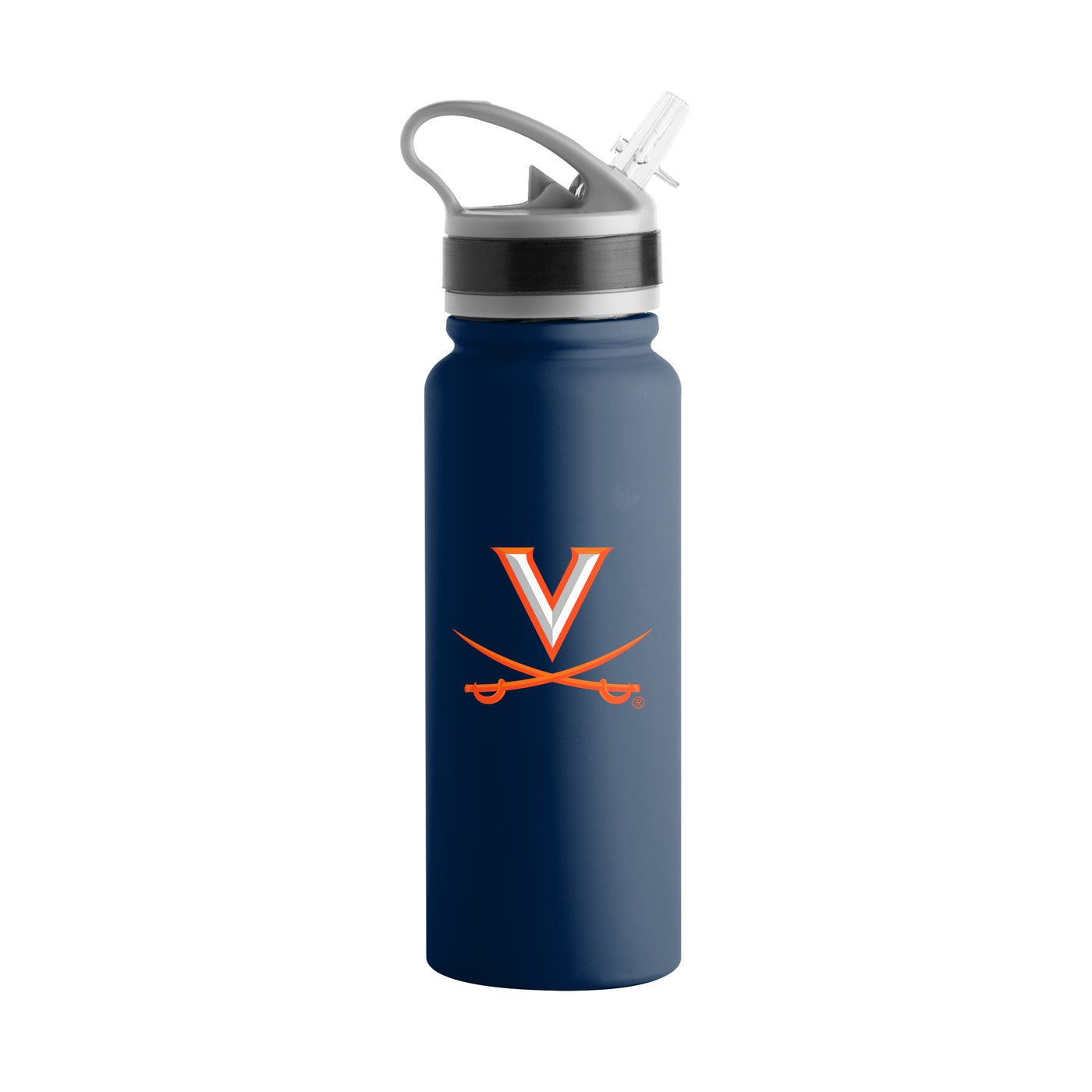 Virginia 25oz Campus Color Letterman Stainless Single Wall Flip Top Bottle