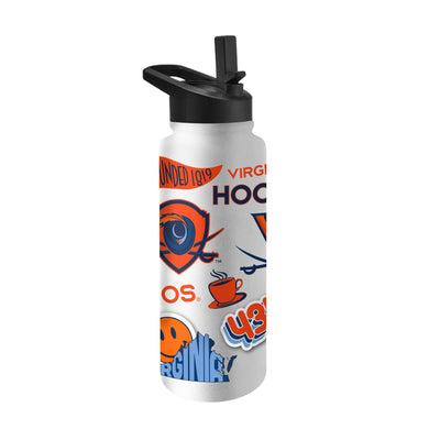 Virginia 34oz Native Quencher Bottle - Logo Brands