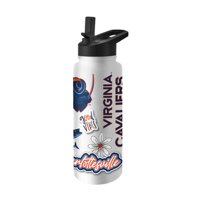 Virginia 34oz Native Quencher Bottle - Logo Brands
