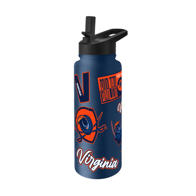 Virginia 34oz Dreamweave Quencher Bottle