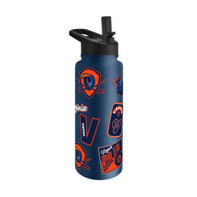 Virginia 34oz Dreamweave Quencher Bottle