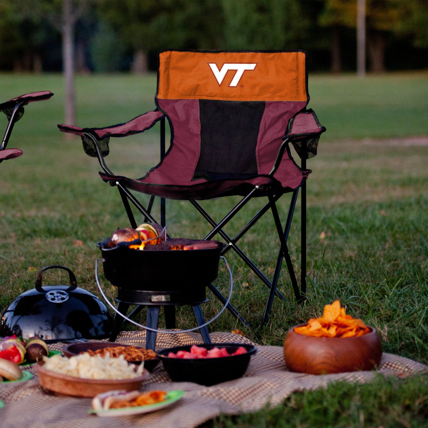 Virginia Tech Elite Chair - Logo Brands