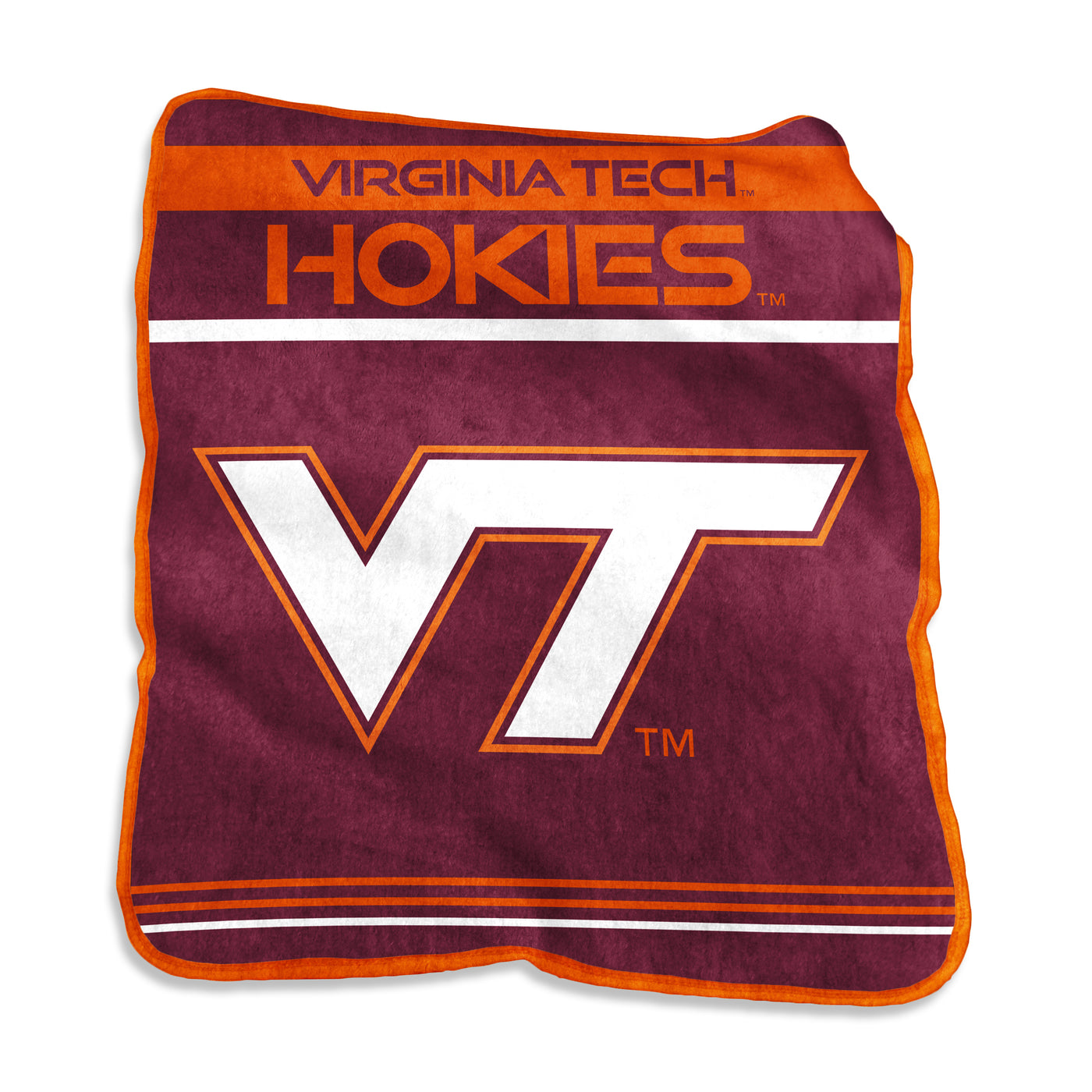 Virginia Tech Gameday Raschel Throw