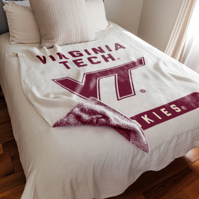 Virginia Tech Luxe Prime Dreams Throw