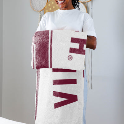 Virginia Tech Luxe Prime Dreams Throw