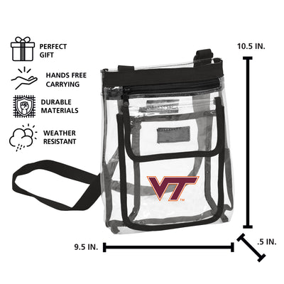 Virginia Tech Gameday Clear Crossbody - Logo Brands