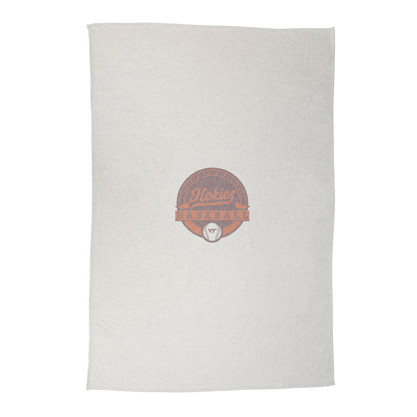 Virginia Tech Baseball Sublimated Sweatshirt Blanket