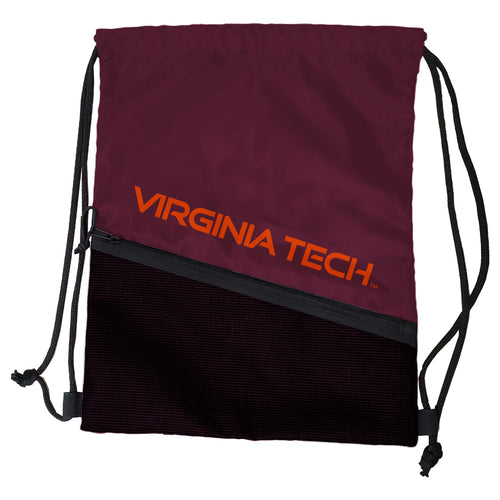 Virginia Tech Tilt Backsack bag with logo design, featuring adjustable straps and spacious main compartment.