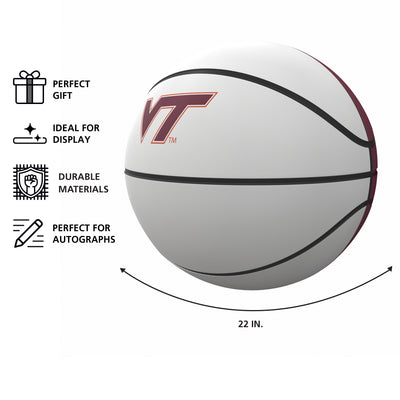 Virginia Tech Mini Size Autograph Basketball