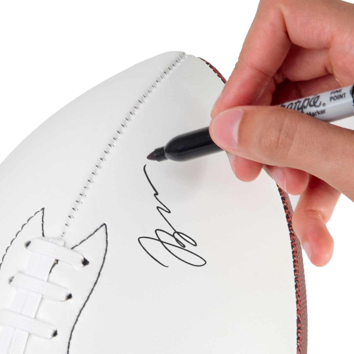 Virginia Tech Official-Size Autograph Football