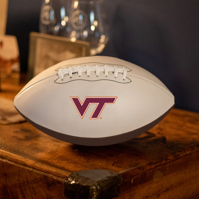 Virginia Tech Official-Size Autograph Football