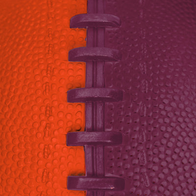 Virginia Tech Pinwheel Junior Size Rubber Football