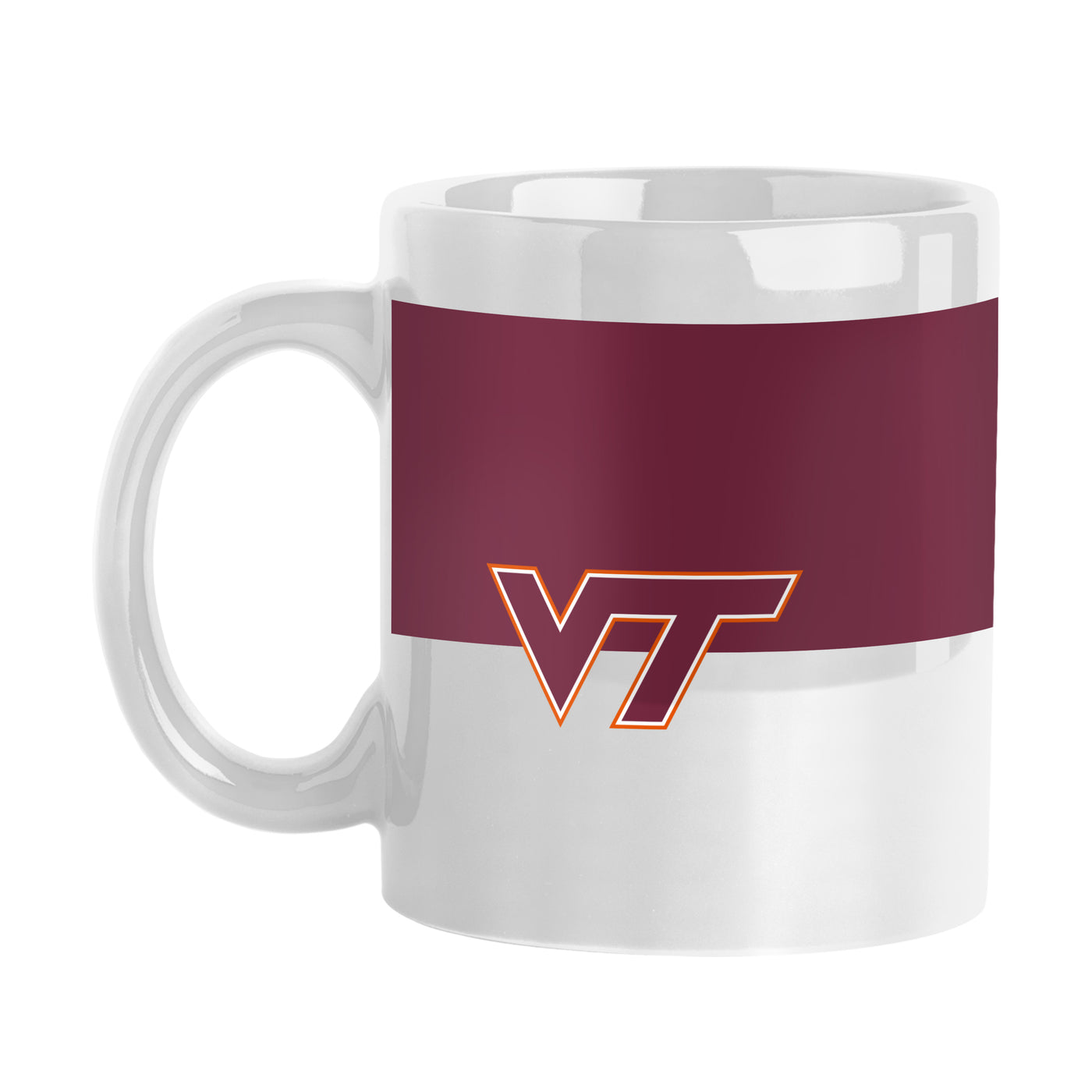 Virginia Tech 11oz Colorblock Sublimated Mug