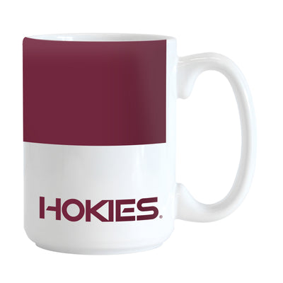 Virginia Tech 15oz Colorblock Sublimated Mug