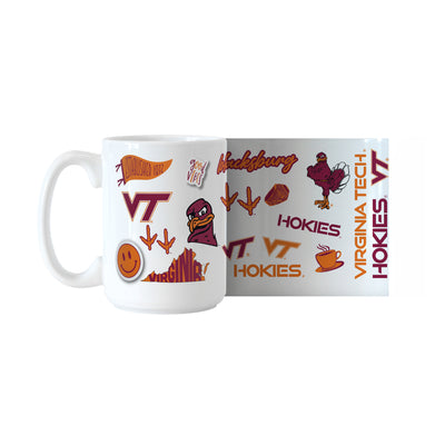 Virginia Tech 15oz Native Sublimated Mug