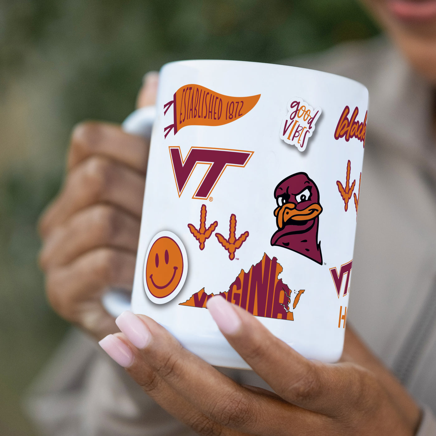 Virginia Tech 15oz Native Sublimated Mug
