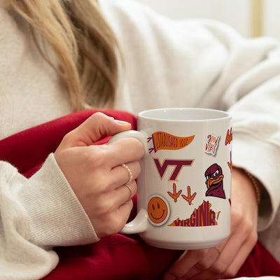 Virginia Tech 15oz Native Sublimated Mug
