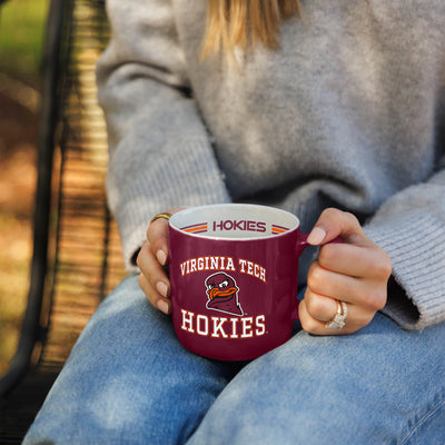 Virginia Tech 15oz Stripe Mug