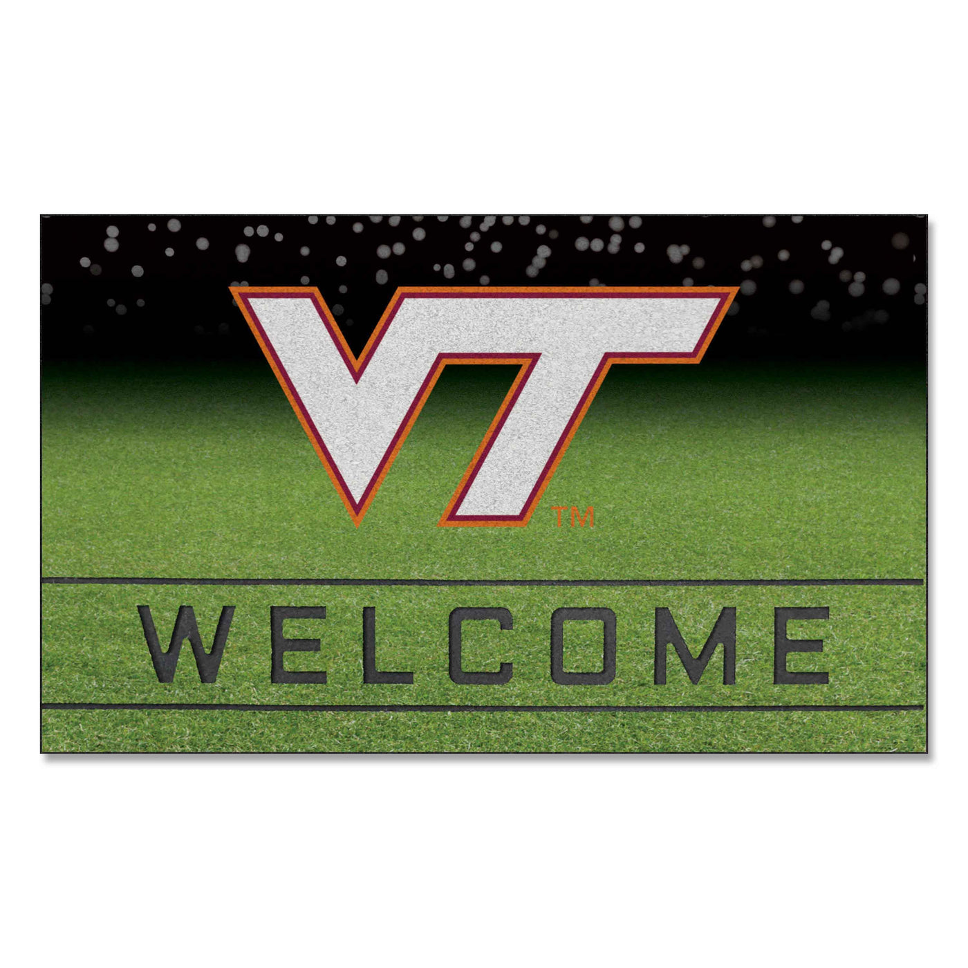 Virginia Tech Crumb Rubber Door Mat