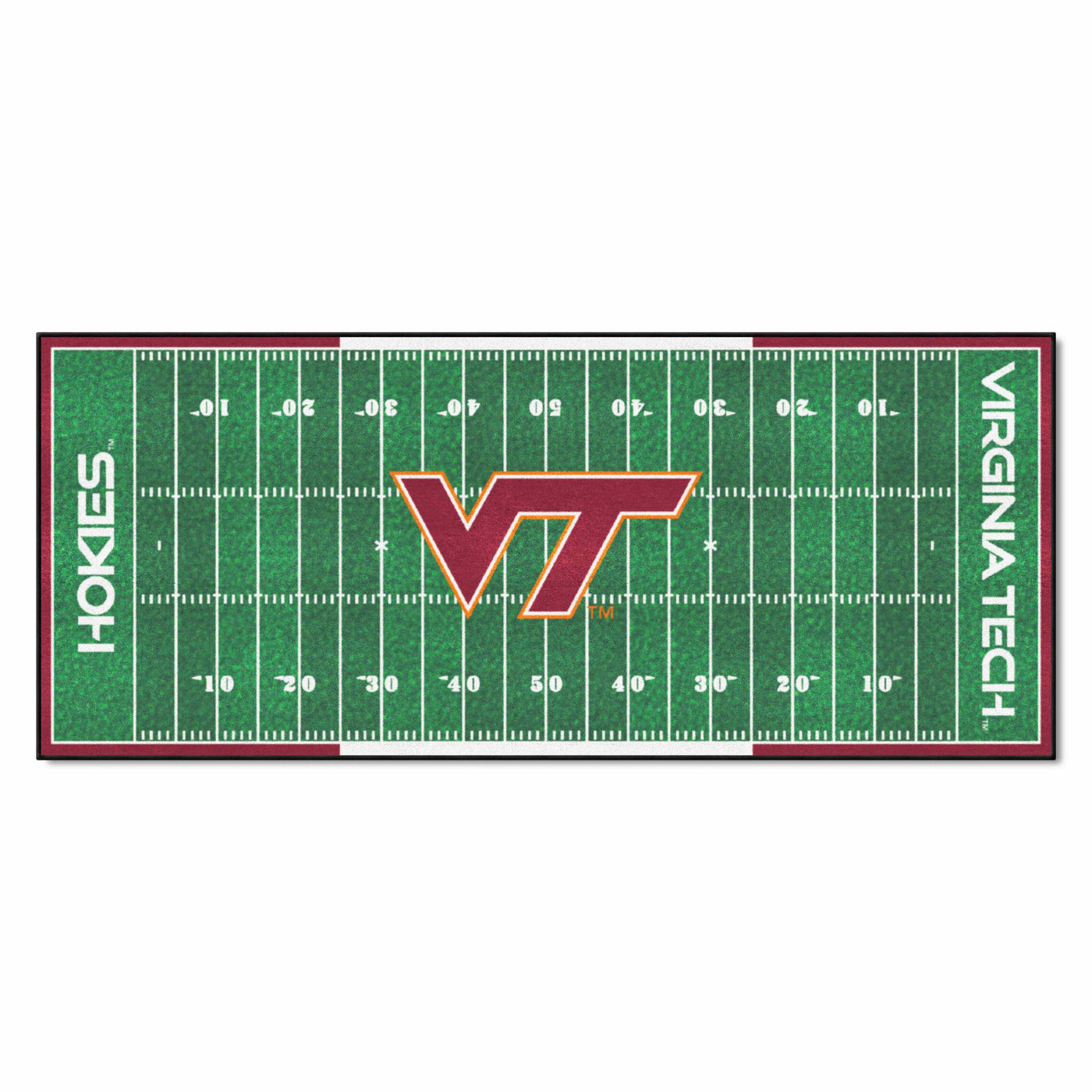 Virginia Tech Football Field Runner