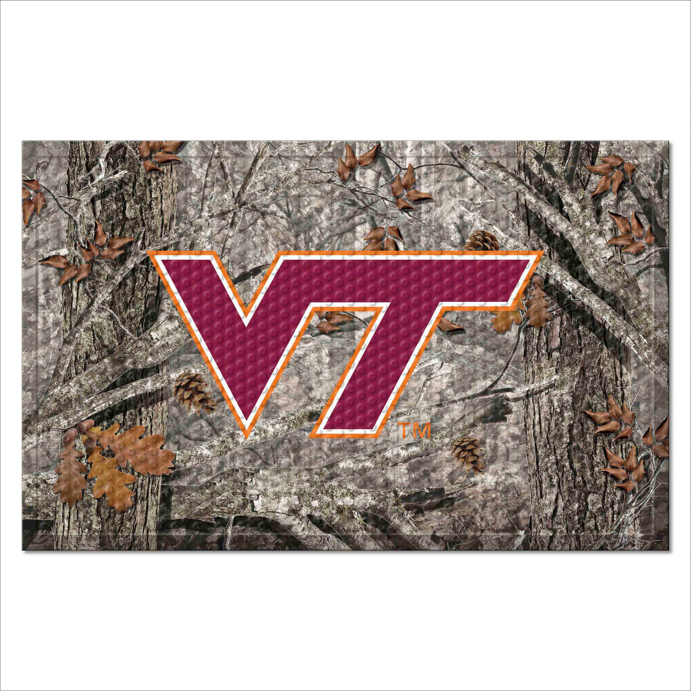 Virginia Tech Camo Scraper Mat