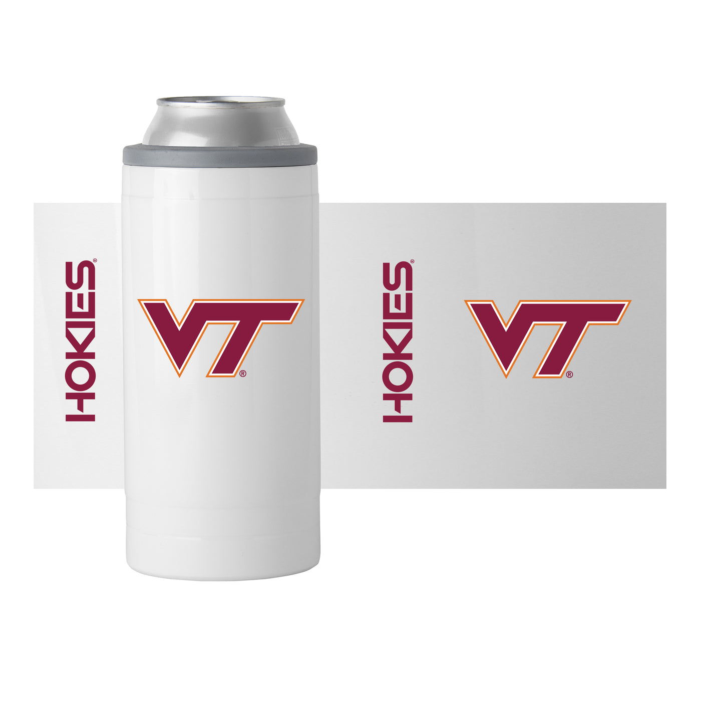 Virginia Tech 12oz Gameday Slim Can Coolie