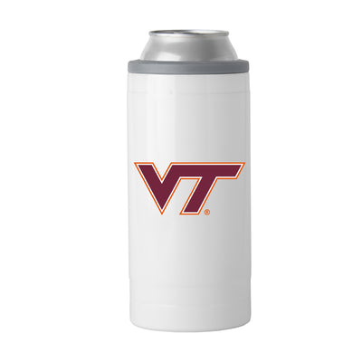 Virginia Tech Letterman 12 oz Slim Can Coolie