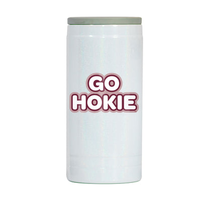 Virginia Tech 12oz Bubble Iridescent Slim Coolie - Logo Brands