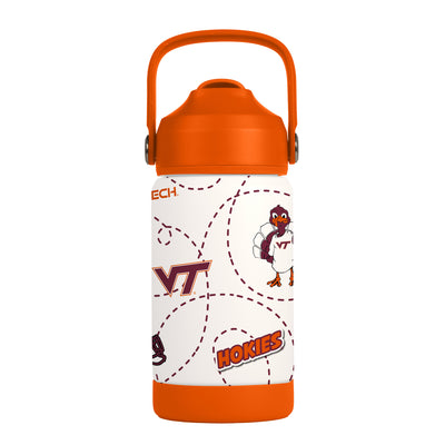 Virginia Tech 12oz Mascot SS Kids Bottle