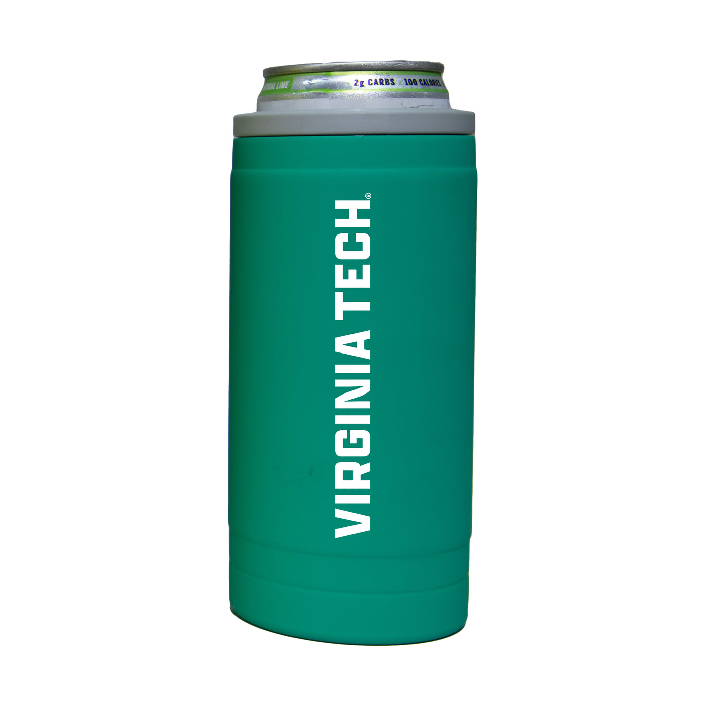 Virginia Tech 12oz Optic Stacked Soft Touch Slim Coolie